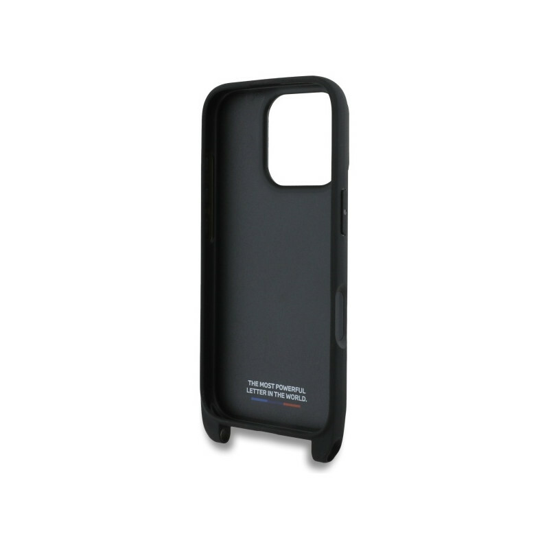 Zdjęcie do “BMW M Carbon Tricolor Strap czarny - etui iPhone 16 Pro Max”.