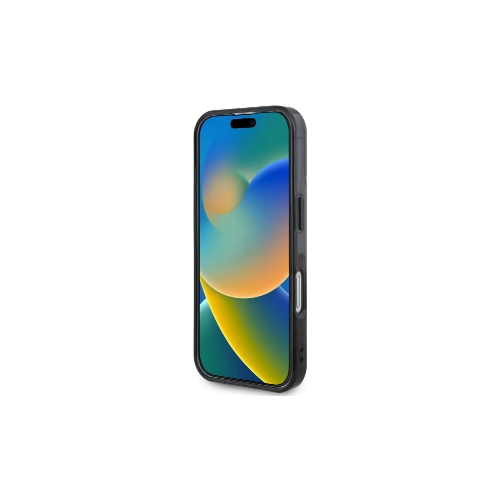 Zdjęcie do “BMW Motorsport IML Vertical Stripe szary - etui iPhone 16”.