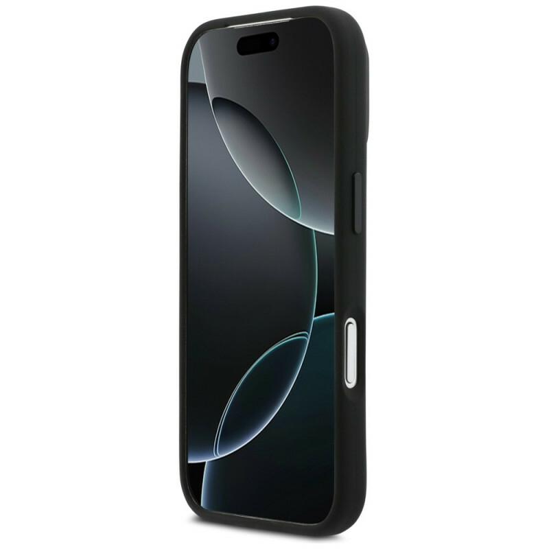 Zdjęcie do “BMW M Silicon Horizontal Line MS czarny - etui iPhone 17 Pro”.