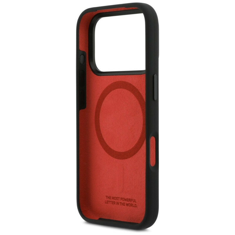 Zdjęcie do “BMW M Silicon Horizontal Line MS czarny - etui iPhone 17 Pro”.