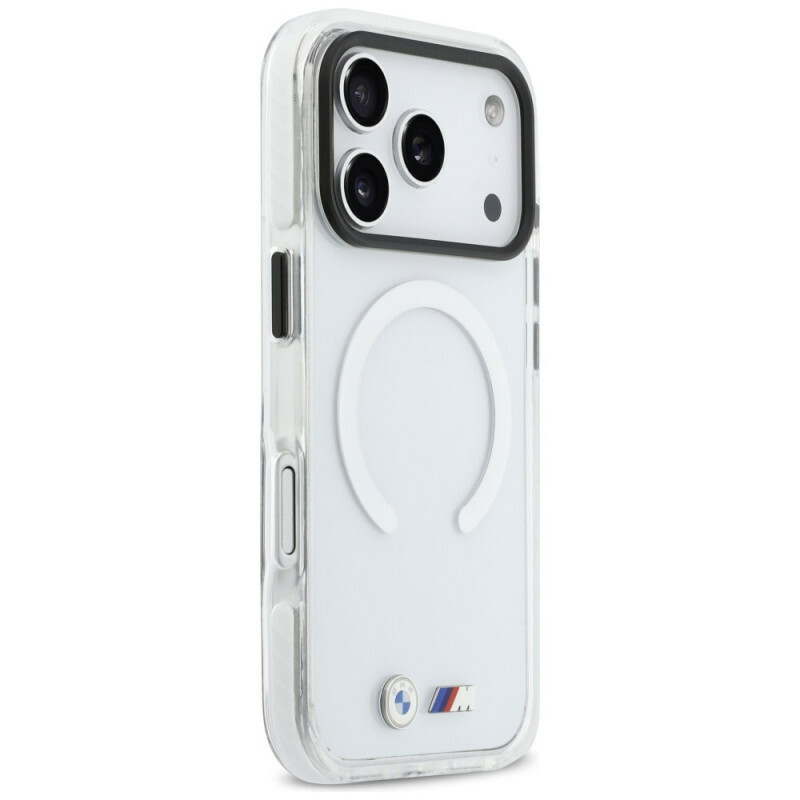 Zdjęcie do “BMW M IML Shockproof MS przezroczysty - etui iPhone 17 Pro Max”.