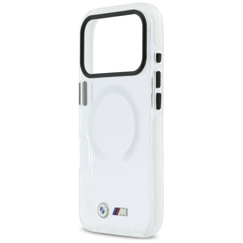 Zdjęcie do “BMW M IML Shockproof MS przezroczysty - etui iPhone 17 Pro Max”.