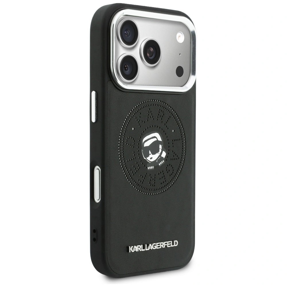 Zdjęcie do “Karl Lagerfeld Point Karl Sketch MS czarny - etui iPhone 17 Pro”.