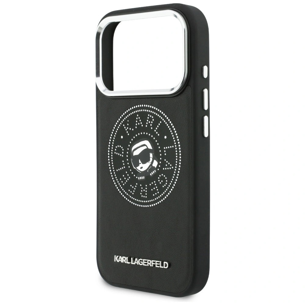 Zdjęcie do “Karl Lagerfeld Point Karl Sketch MS czarny - etui iPhone 17 Pro”.