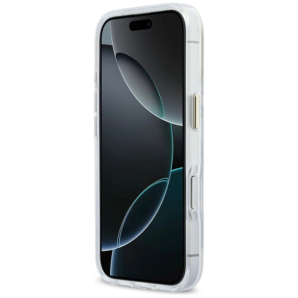 Zdjęcie do “Karl Lagerfeld IML Choupettes Karl Script Logo MS przezroczysty - etui iPhone 17 Pro Max”.