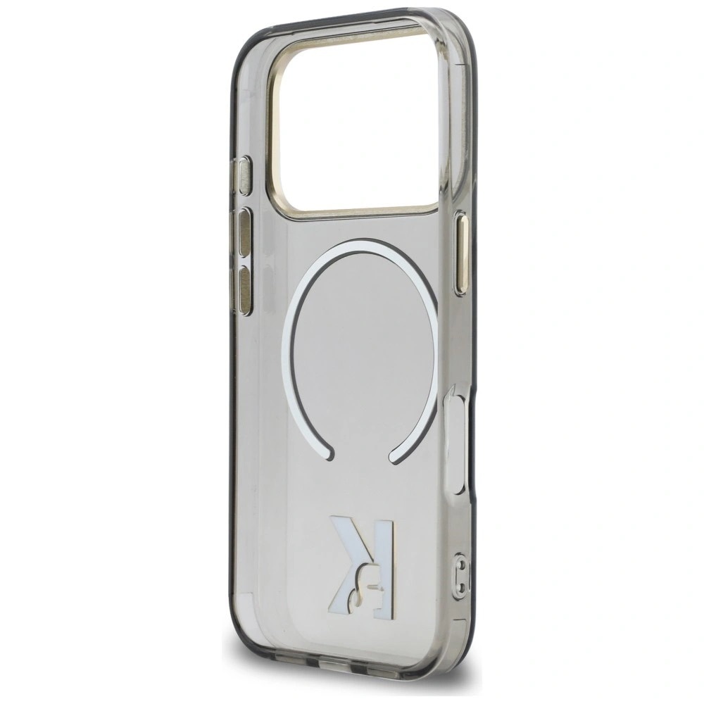 Zdjęcie do “Karl Lagerfeld IML K Head Logo MS czarny - etui iPhone 17 Pro”.