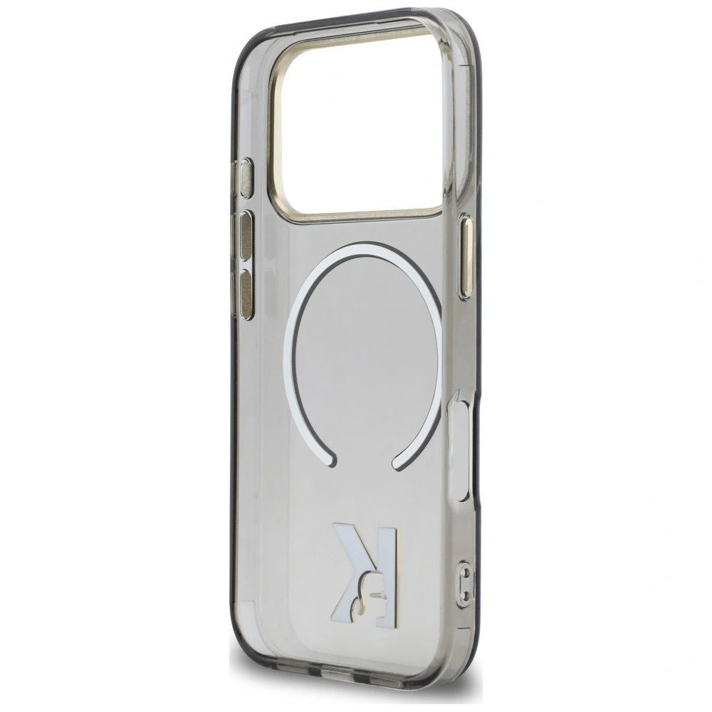 Zdjęcie do “Karl Lagerfeld IML K Head Logo MS czarny - etui iPhone 17 Pro Max”.