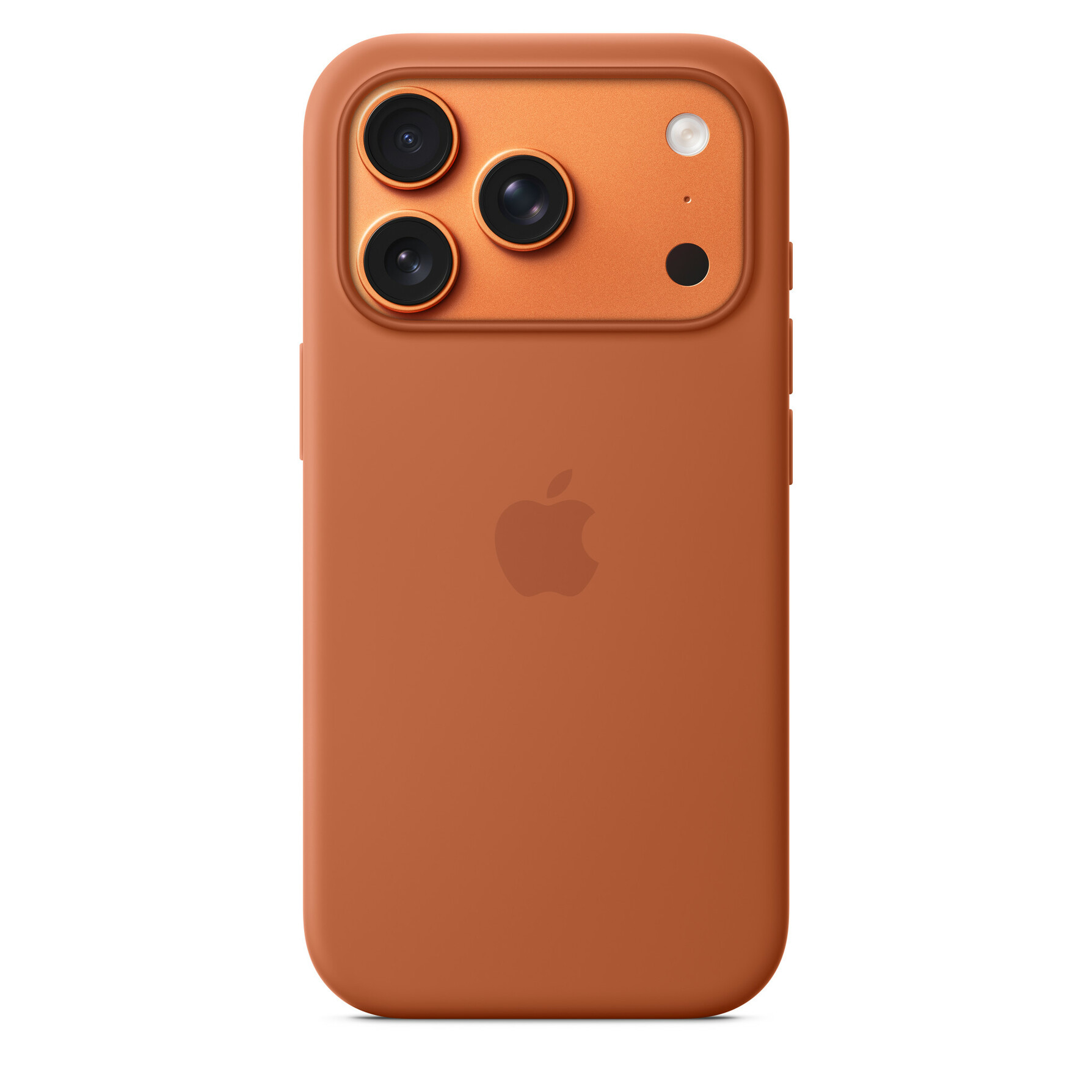 Zdjęcie do “Apple iPhone 17 Pro Silicone Case with MagSafe – Terra Cotta”.
