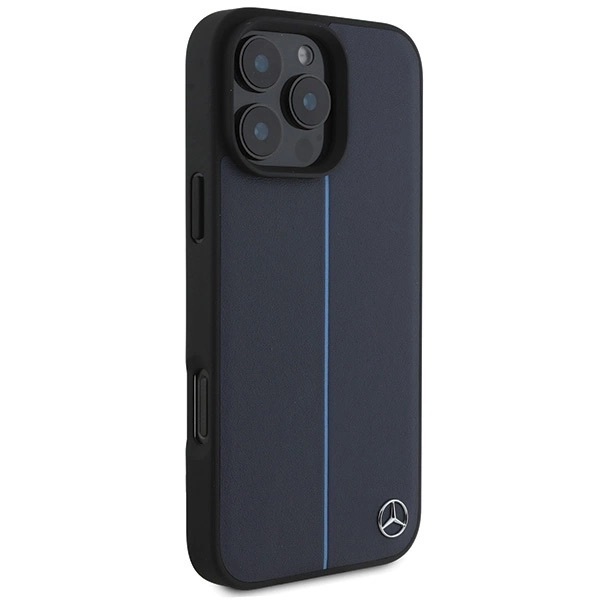 Zdjęcie do “Mercedes MB Blue Line MS granatowy - etui iPhone 16 Pro Max”.