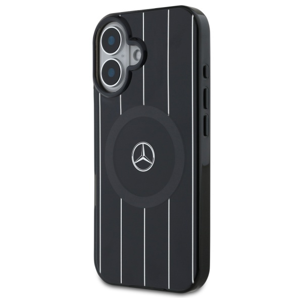 Zdjęcie do “Mercedes MB Cross Lines MS czarny - etui iPhone 16”.