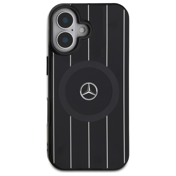 Zdjęcie do “Mercedes MB Cross Lines MS czarny - etui iPhone 16”.