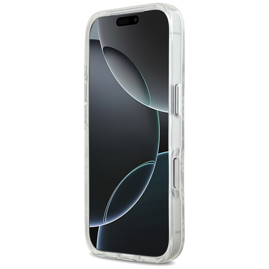 Zdjęcie do “Karl Lagerfeld IML Karl Head Logo MS szary - etui iPhone 17 Pro”.