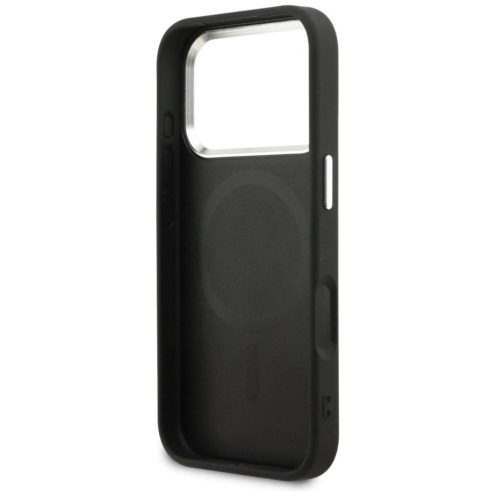 Zdjęcie do “Karl Lagerfeld K Head Point Logo MS czarny - etui iPhone 17 Pro”.