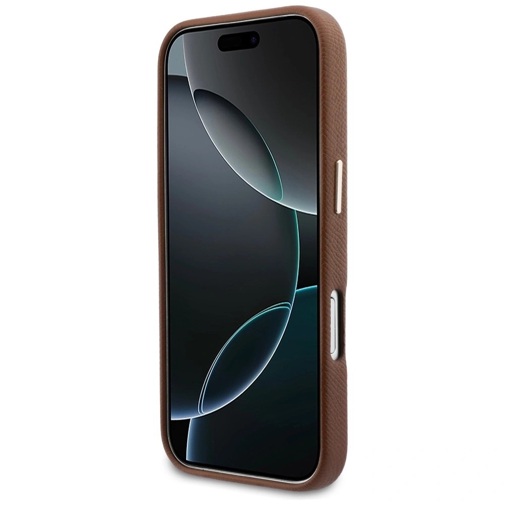 Zdjęcie do “Karl Lagerfeld Karl Head Logo MS brązowy - etui iPhone 17”.