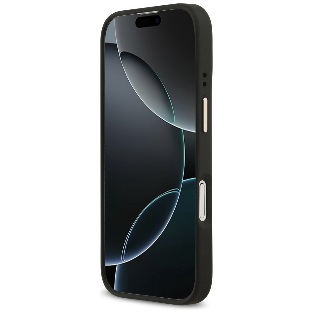 Zdjęcie do “Guess 4G Stripe MS czarny - etui iPhone 17”.