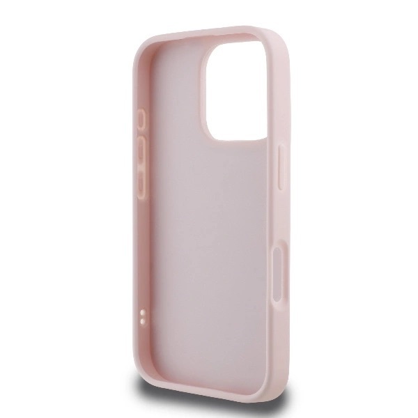 Zdjęcie do “Karl Lagerfeld Quilted Signature iPhone różowy - etui iPhone 16 Pro Max”.