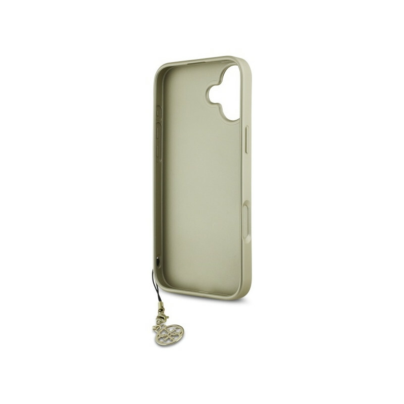 Zdjęcie do “Guess 4G Charms Collection brązowy - etui iPhone 16”.