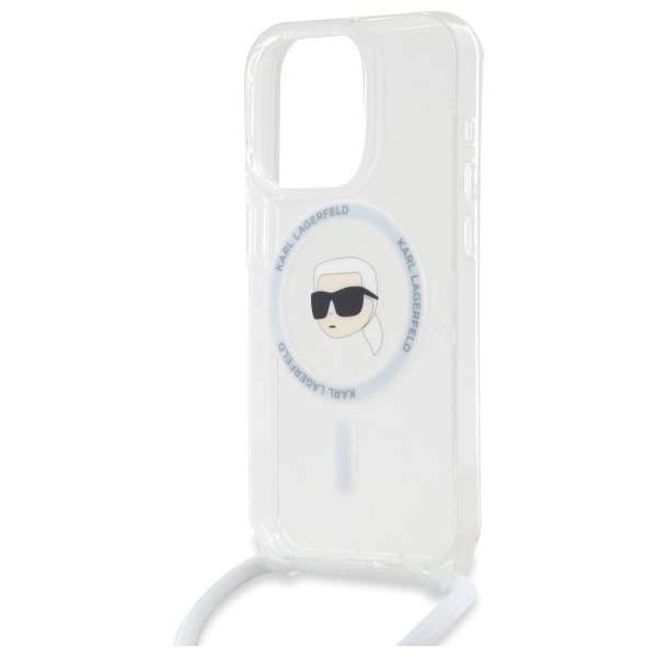 Zdjęcie do “Karl Lagerfeld Crossbody IML Karl Head MS przezroczysty - etui iPhone 16 Pro”.