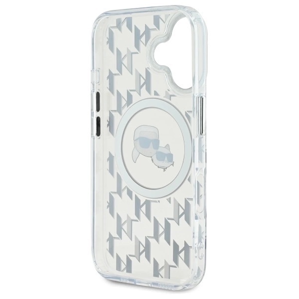 Zdjęcie do “Karl Lagerfeld IML Monogram KarlChoupette Head MS przezroczysty - etui iPhone 16”.