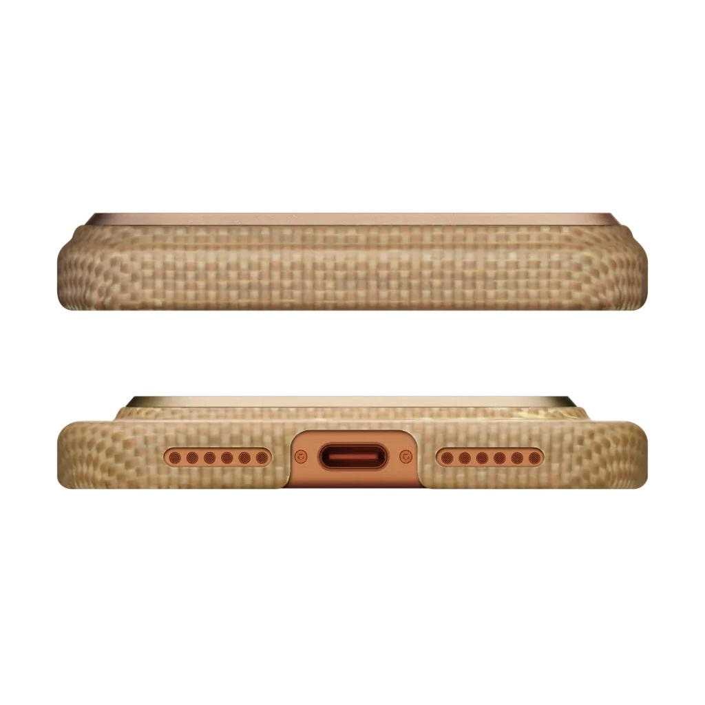 Zdjęcie do “PITAKA Ultra-Slim MS golden glint - etui iPhone 17 Pro Max”.