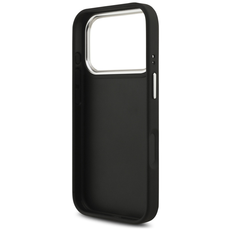 Zdjęcie do “Guess Grained Big Classic 4G czarny - etui iPhone 17 Pro Max”.