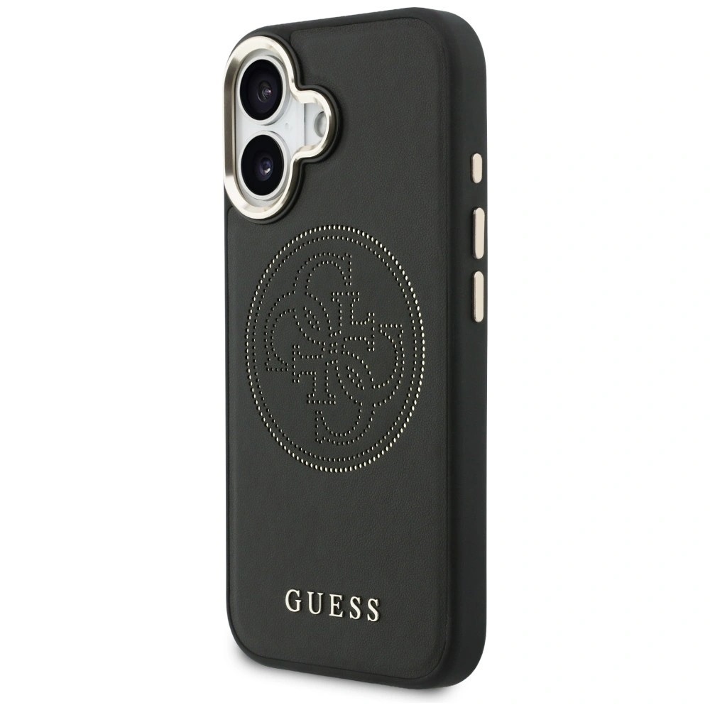 Zdjęcie do “Guess Perforated 4G MS czarny - etui iPhone 17”.