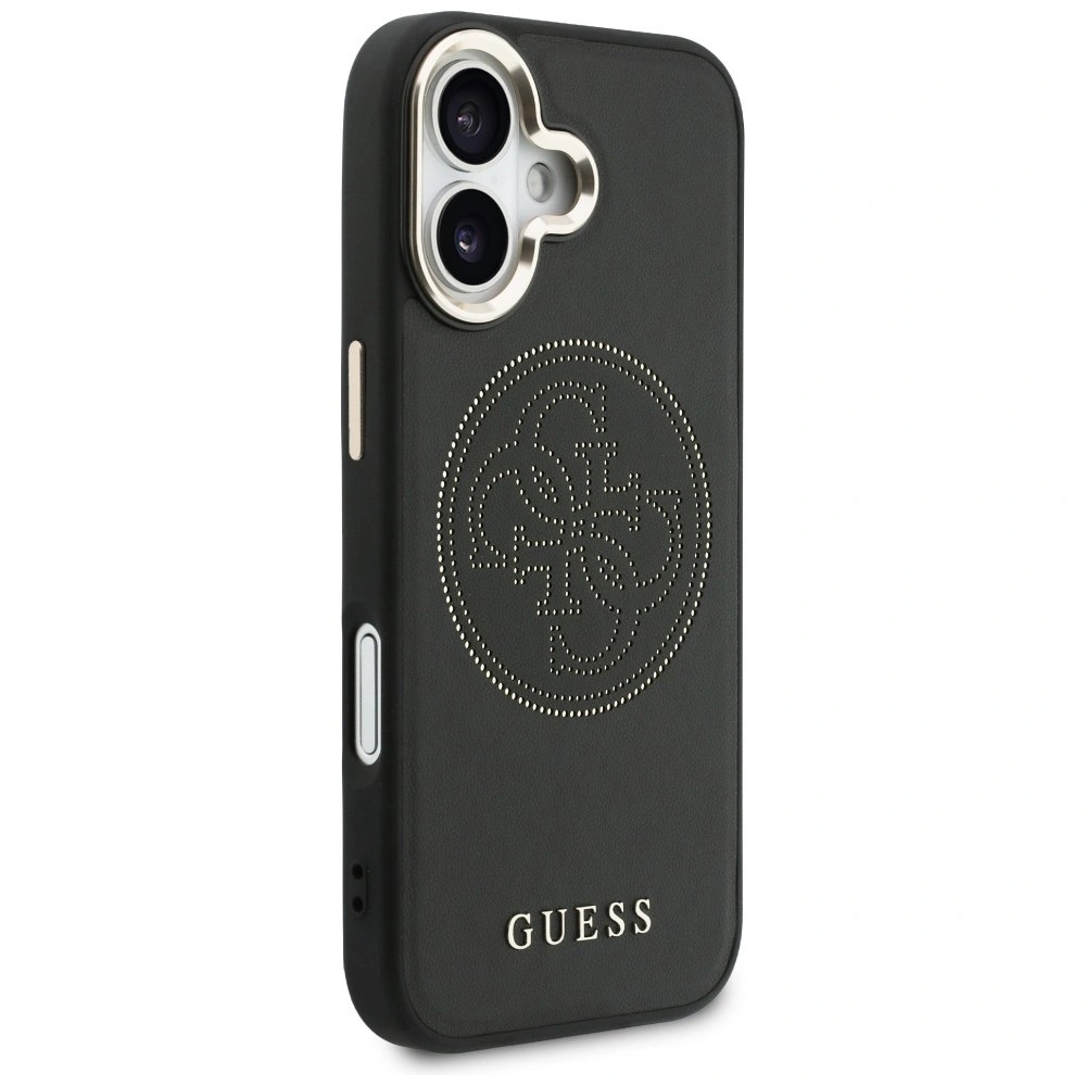 Zdjęcie do “Guess Perforated 4G MS czarny - etui iPhone 17”.