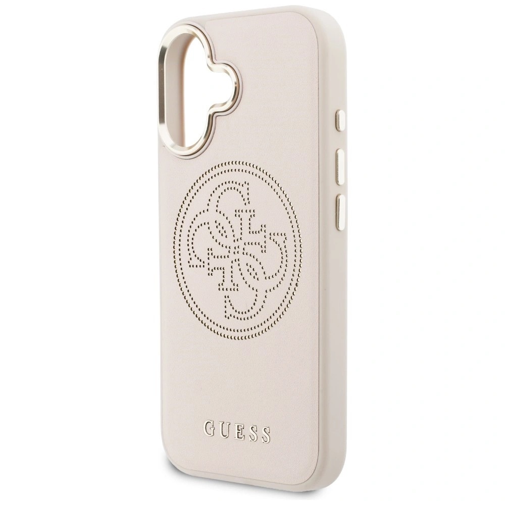 Zdjęcie do “Guess Perforated 4G MS różowy - etui iPhone 17”.