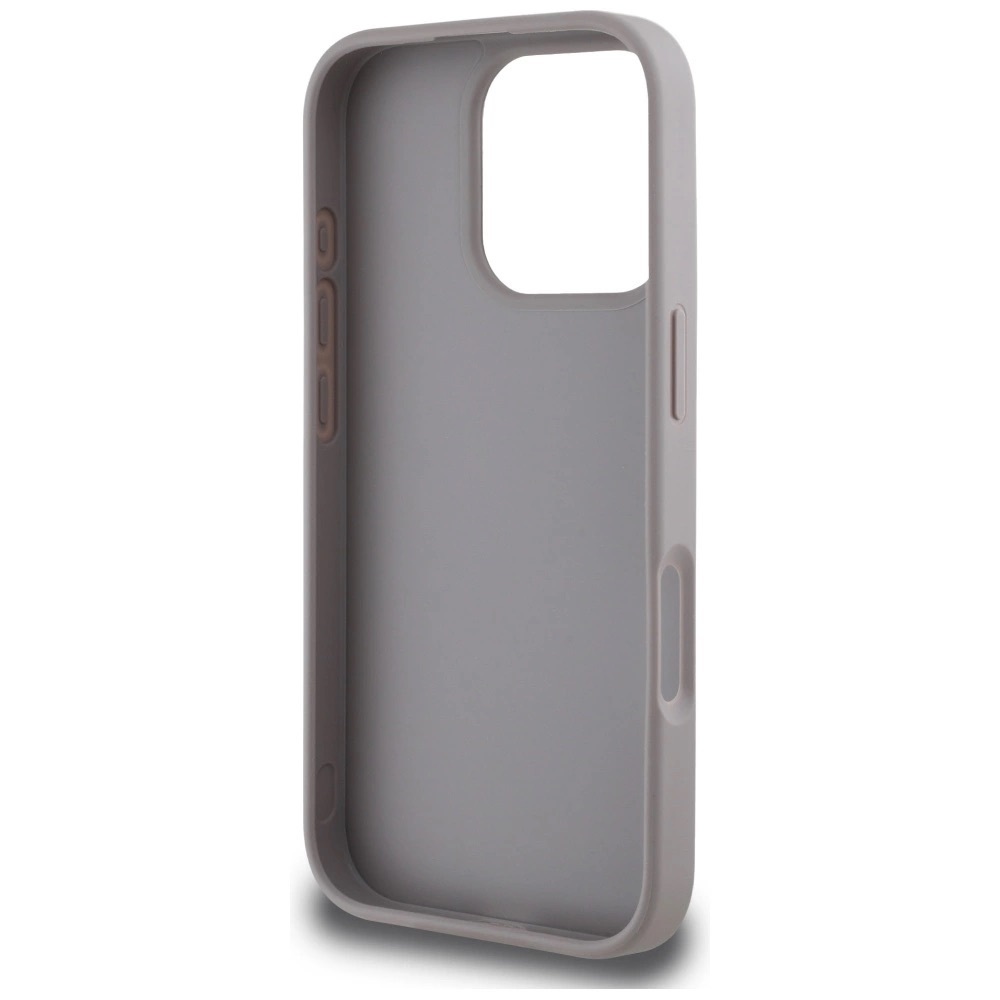 Zdjęcie do “Guess Grained Roses Big 4G logo fioletowy - etui iPhone 16 Pro Max”.