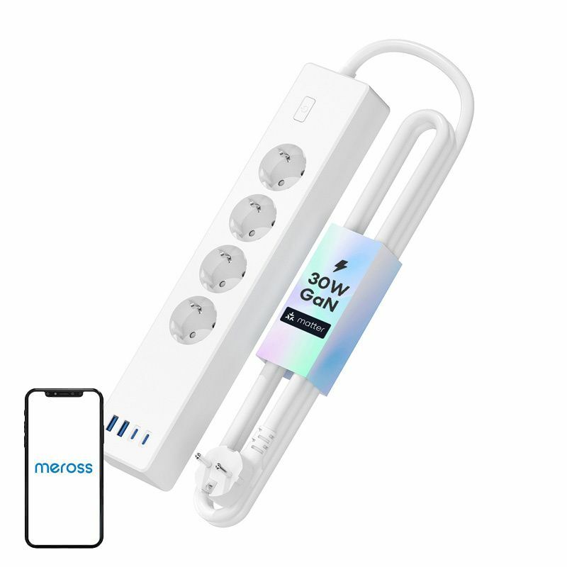 Zdjęcie do “Meross Smart Fast Charging Power Strip - inteligentna listwa zasilająca”.
