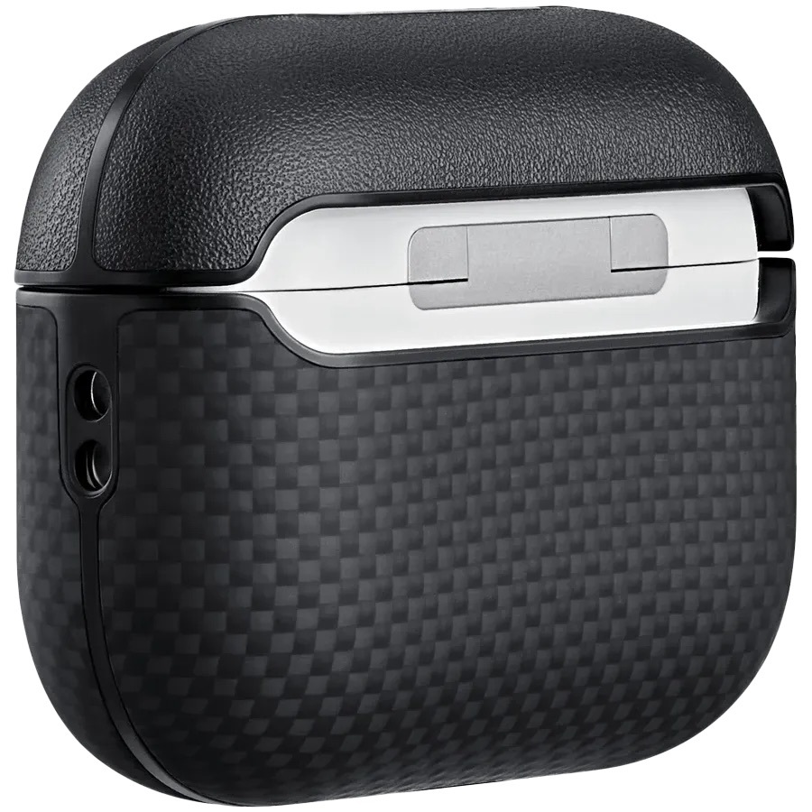 Zdjęcie do “PITAKA Aramid Fiber czarny - etui AirPods Pro 3”.