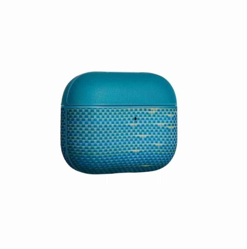 Zdjęcie do “PITAKA Aramid Fiber niebieski - etui AirPods Pro 3”.