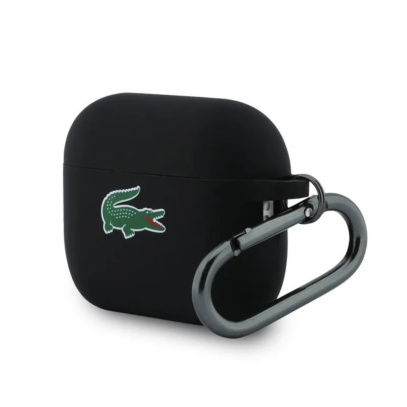 Zdjęcie do “Lacoste Silicone Croc Logo czarny - etui AirPods Pro 3”.