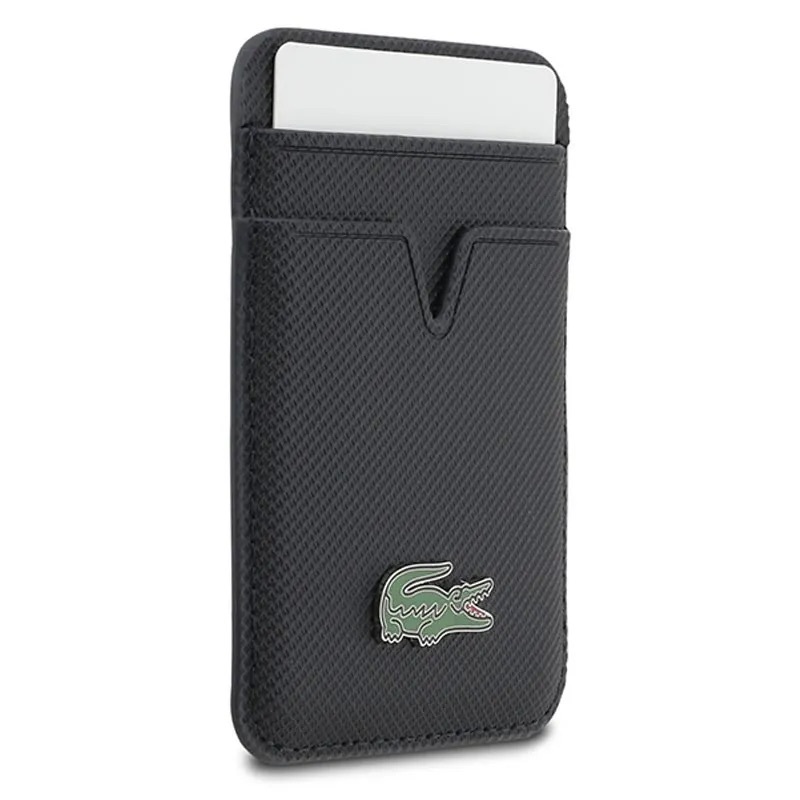 Zdjęcie do “Lacoste Petit Pique granatowy - portfel z MagSafe”.