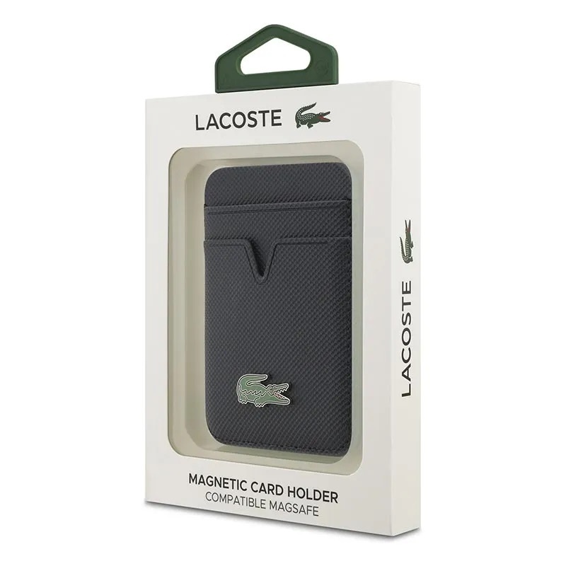 Zdjęcie do “Lacoste Petit Pique granatowy - portfel z MagSafe”.
