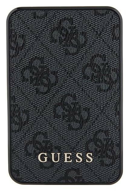 Zdjęcie do “Guess 4G Leather Metal Logo 15W 5000mAh czarny - powerbank”.