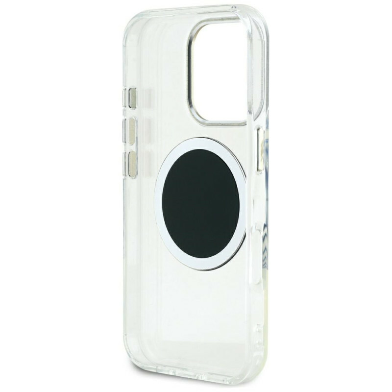 Zdjęcie do “Guess IML Metal Colored Circle MS czarny - etui iPhone 16 Pro Max”.