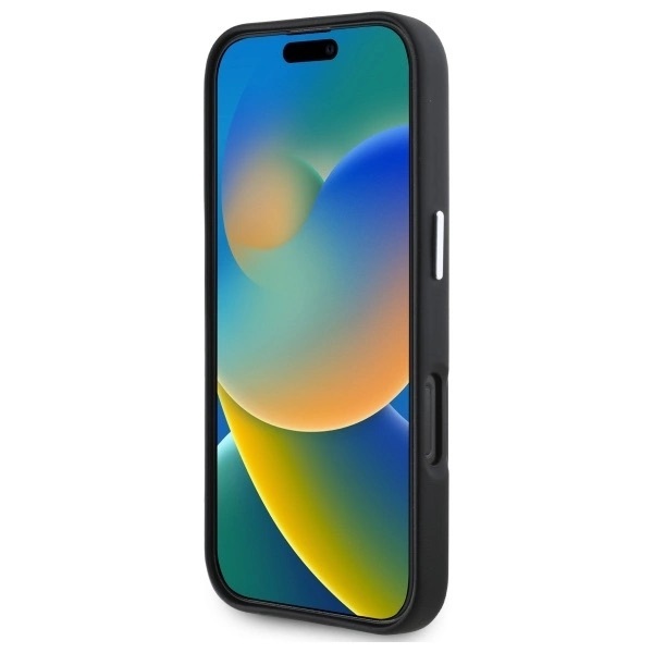 Zdjęcie do “BMW M Smooth Full Wrapped Metal MS czarny - etui iPhone 16 Pro”.