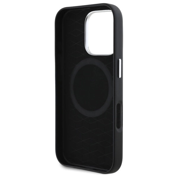 Zdjęcie do “BMW M Smooth Full Wrapped Metal MS czarny - etui iPhone 16 Pro”.