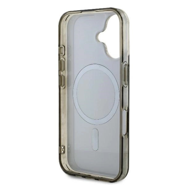 Zdjęcie do “Guess IML 4G Background MS brązowy - etui iPhone 16”.
