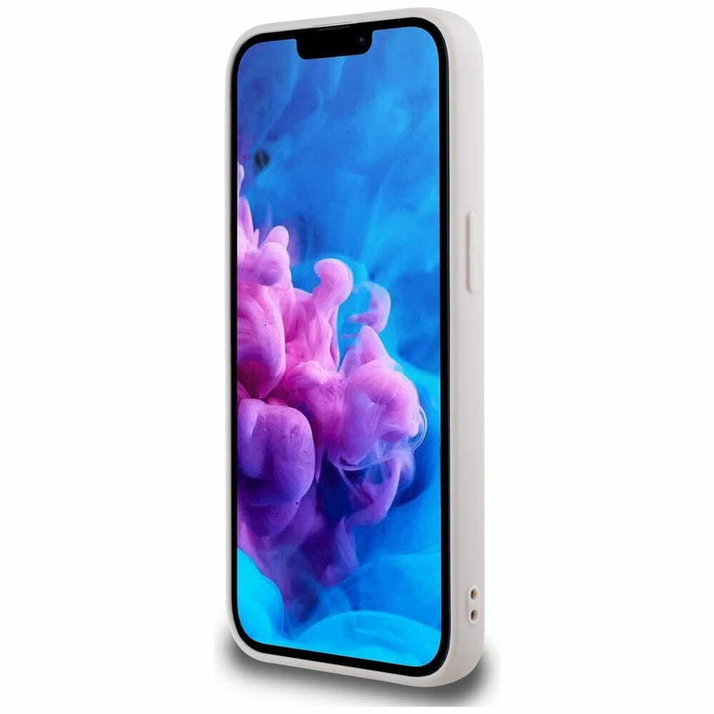 Zdjęcie do “Guess Peony Script Logo MS brązowy - etui iPhone 16e / 17e”.