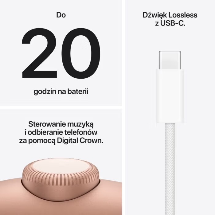 Zdjęcie do “Apple AirPods Max 2 - Starlight - Produkt otwarty”.