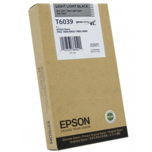 Epson tusz Light Light Black poj. 220 ml do drukarek Stylus Pro 7800/7880/9800/9880 (C13T603900)