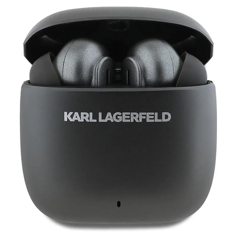 Zdjęcie do “Karl Lagerfeld TWS MetalPrinted Logo ENC czarny - słuchawki douszne”.