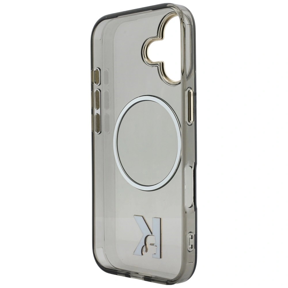 Zdjęcie do “Karl Lagerfeld IML K Head Logo MS czarny - etui iPhone 17”.