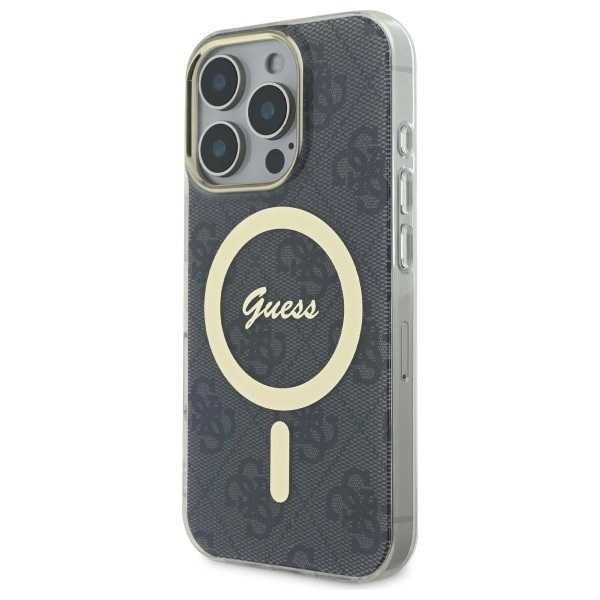 Zdjęcie do “Guess IML 4G MS czarny - etui iPhone 16 Pro Max”.