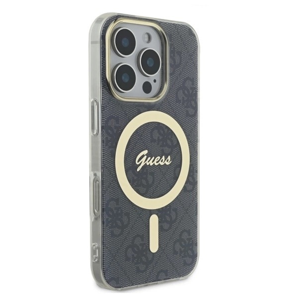 Zdjęcie do “Guess IML 4G MS czarny - etui iPhone 16 Pro Max”.