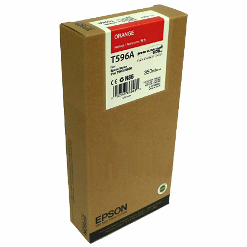 Zdjęcie do “Epson tusz Orange poj. 350 ml do plotera Stylus Pro 7900/9900 (C13T596A00)”.