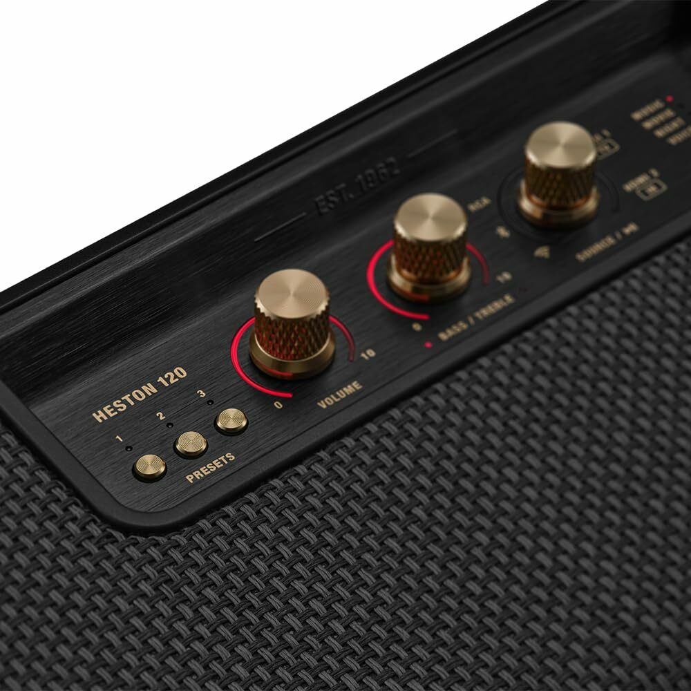 Zdjęcie do “MARSHALL HESTON 120 czarny - Soundbar”.