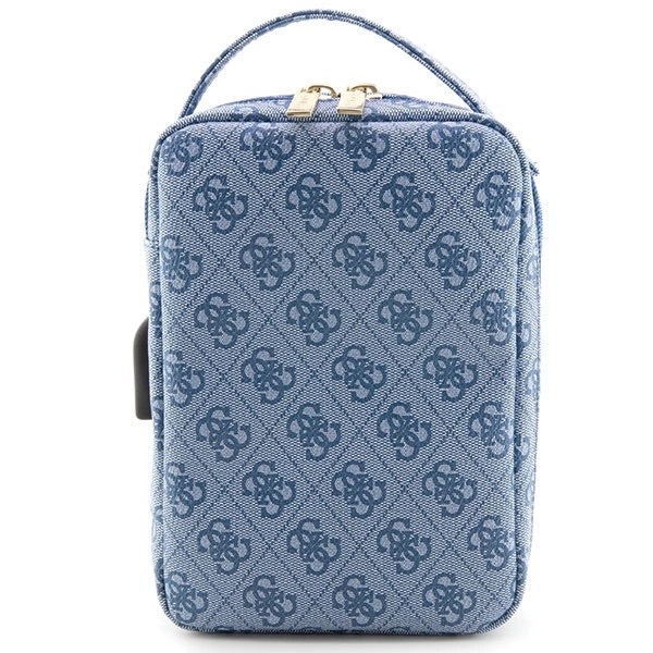 Zdjęcie do “Guess 4G Printed Stripes niebieski - torebka organizer”.
